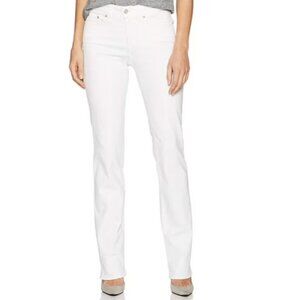 NYDJ straight leg White Women's Jeans lift tuck technology slimming stretch